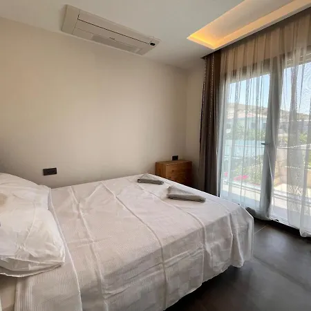 In A Modern With A Private Pool In