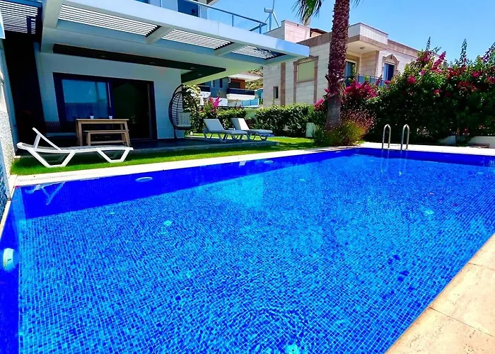 In A Modern With A Private Pool In Villa *