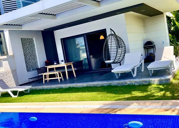 Villa In A Modern With A Private Pool In