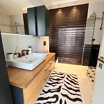 In A Modern With A Private Pool In Vilă *