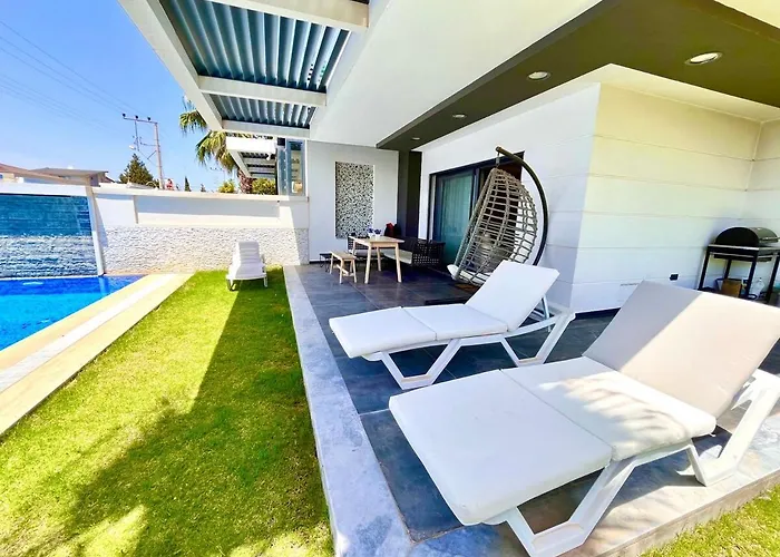 In A Modern With A Private Pool In Villa